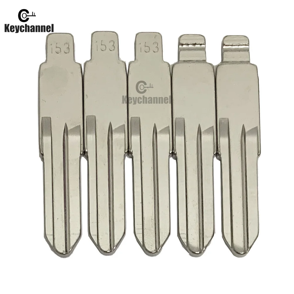 10PCS Car Key Blade HU136 #153 KD Remote Blank for Renault SANDERO Dacia Clio Duster TWINGO 3 LOGANfor KEYDIY KD VVDI Xhorse