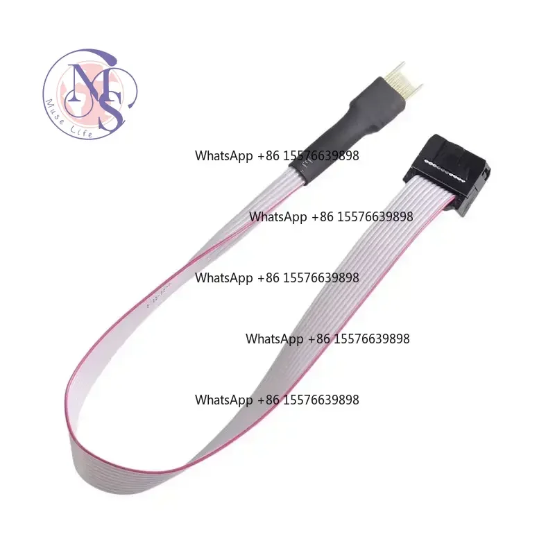 10-Pin Programming Cable TC2050-IDC-NL, Debug Plug Cable Replacement Spare Part