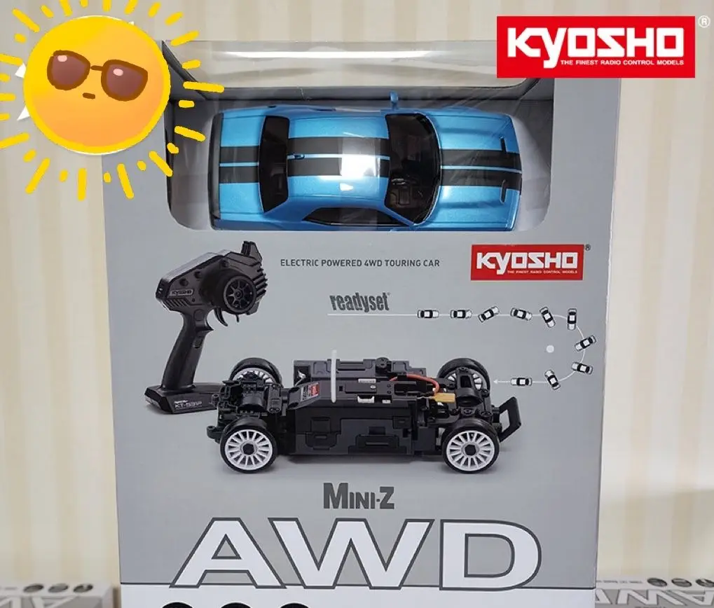 Kyosho Mini-Z AWD MA020 Dodge Challenger Patricia Walker RC Car