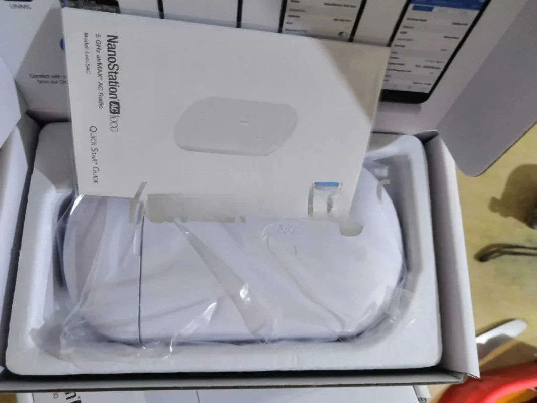 Aplicable a puente inalámbrico Gigabit Nanostation AC Loco 5G monitoreo punto a punto 450M