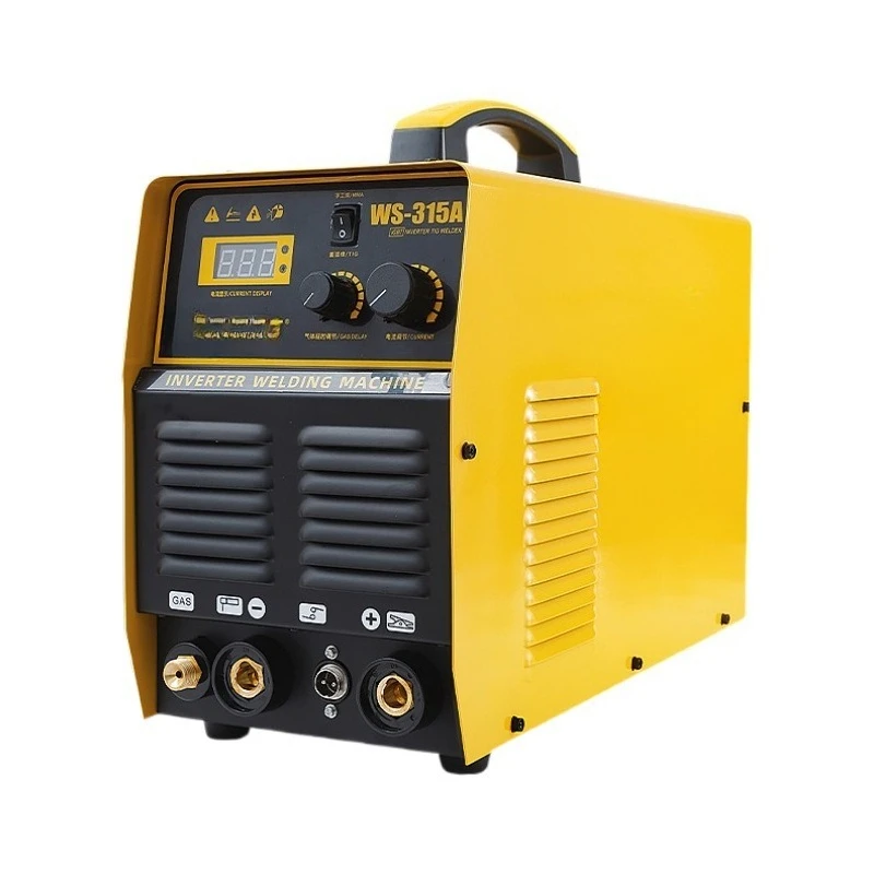 

A full set of 400A electric welding welding machine 220V household stainless steel portable for dual-purpose construction site