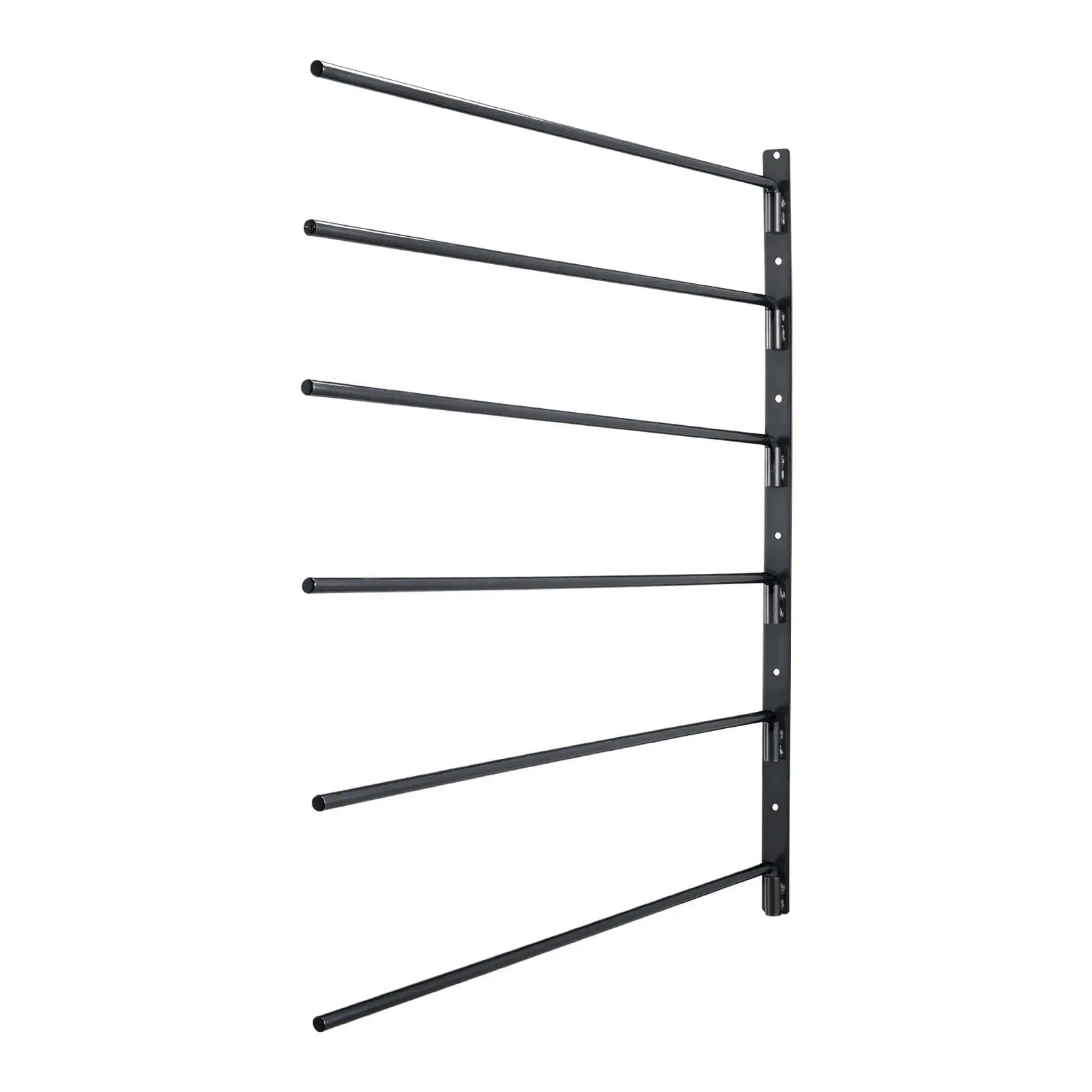 Naścienny stojak na siodełko Sześciopoziomowy stojak na siodełko dla koni w stylu angielskim