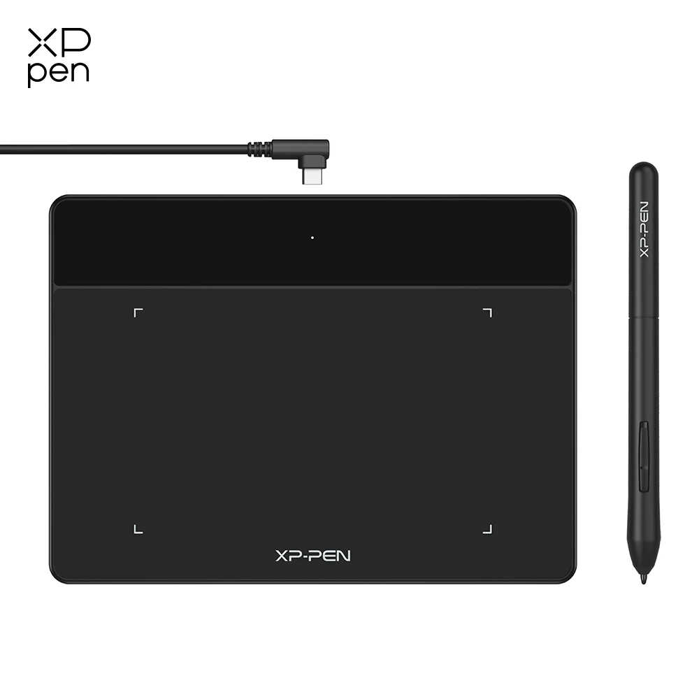 XPPen Deco Fun L tableta gráfica de 10*6 pulgadas, bolígrafo de dibujo Digital, sin batería, 8192 niveles de inclinación, compatible con Android, Mac y Windows