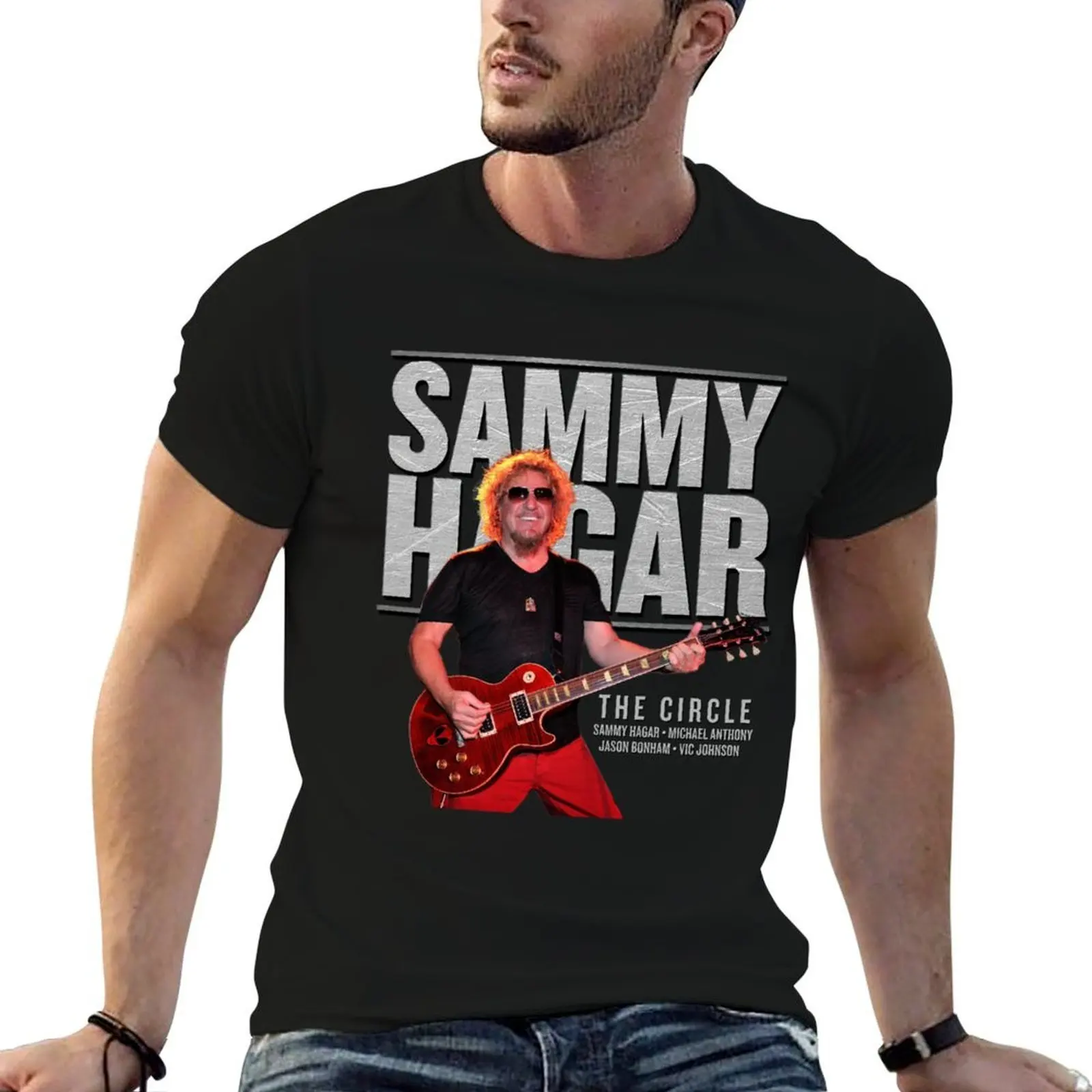 

sammy hagar tour dates 2019 T-Shirt cotton t shirts high quality t shirt for man 100 percent cotton t shirts designer T-Shirt