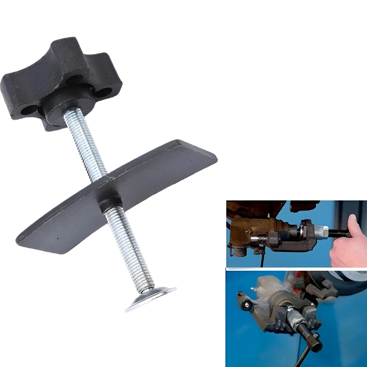 Car Disc Brake Pad Spreader Installation Caliper Piston Compressor Tool Steel Press Tool Sturdy Durable Professional Auto Disc B