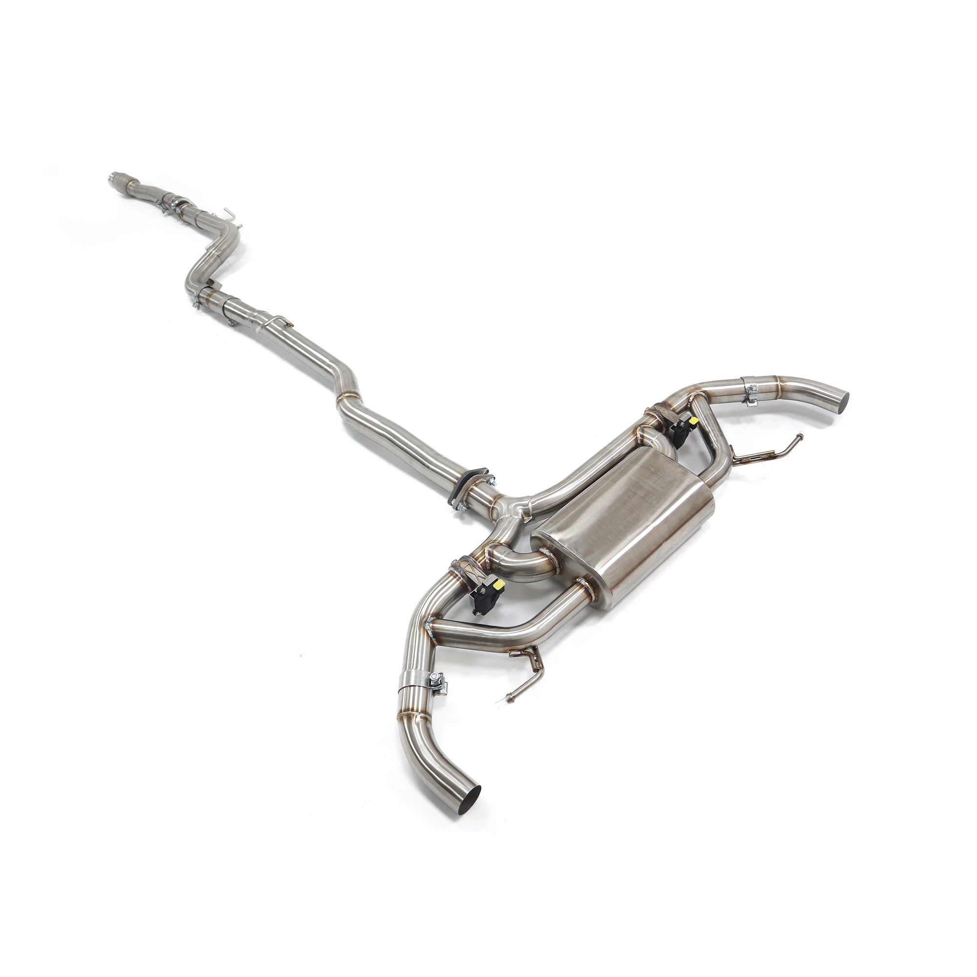 

Stainless Steel Exhaust Catback For Mercedes Benz GlC200 GlC260 GlC300 2016+ 2.0T With Muffler Valves Pipes Exhaust System
