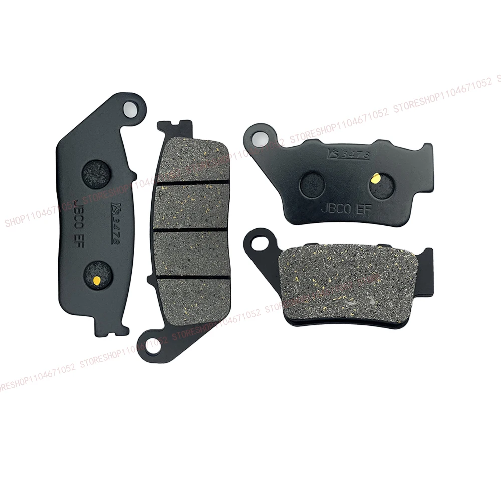Motorcycle Brake Pads Ceramic For YAMAHA SMAX155 BWSR FORCE155 Front and Rear Brake Pads System Accessories