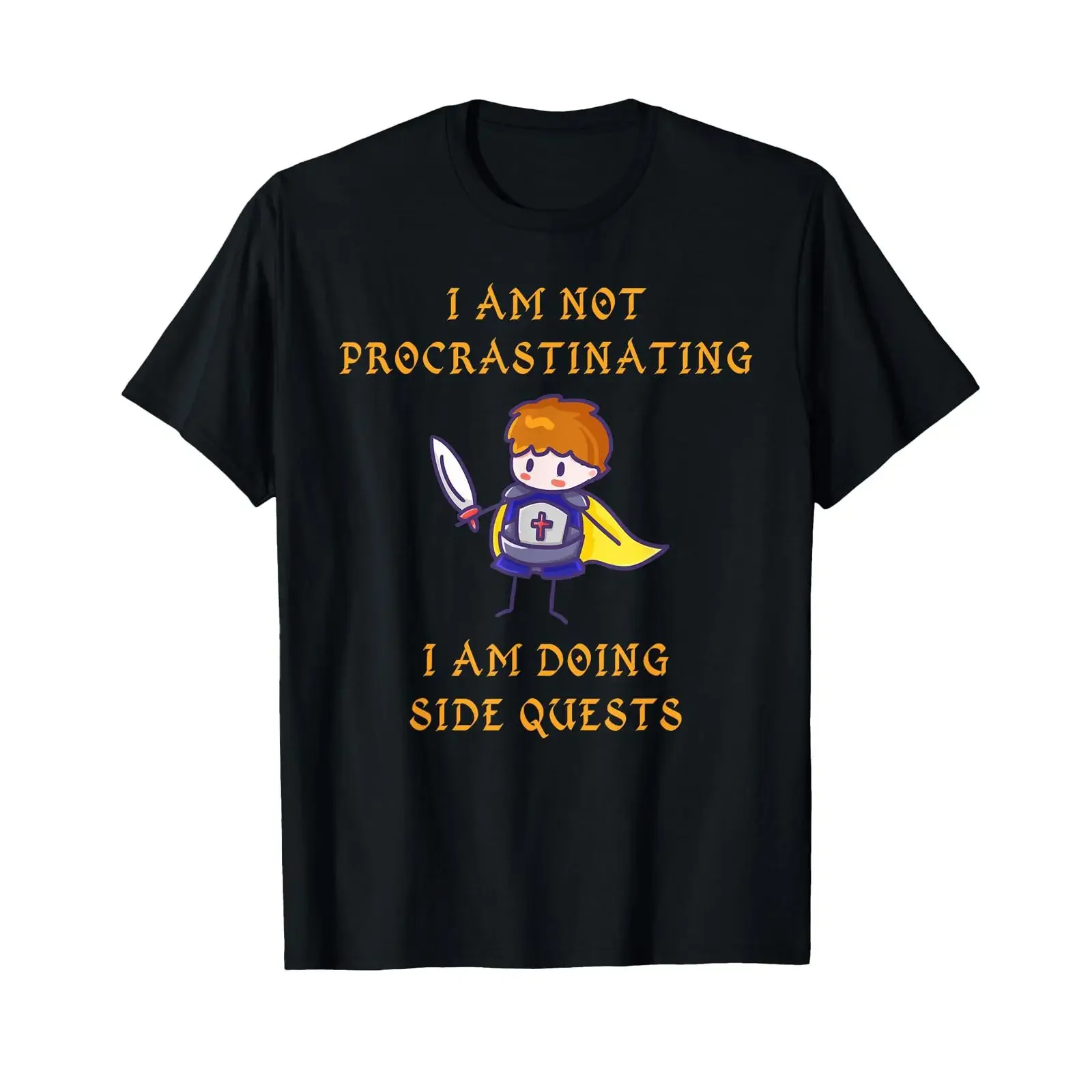 I'm Not Procrastinating I Am Doing Side Quests RPG Gamer T Shirt vintage Washed Stylish designer clothes Slightly Soft