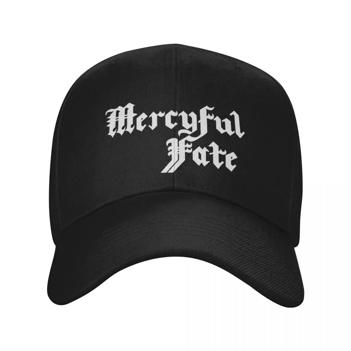 Mercyful Fate (Transparent) White Baseball Cap Hip Hop Rave Baseball Men Women's