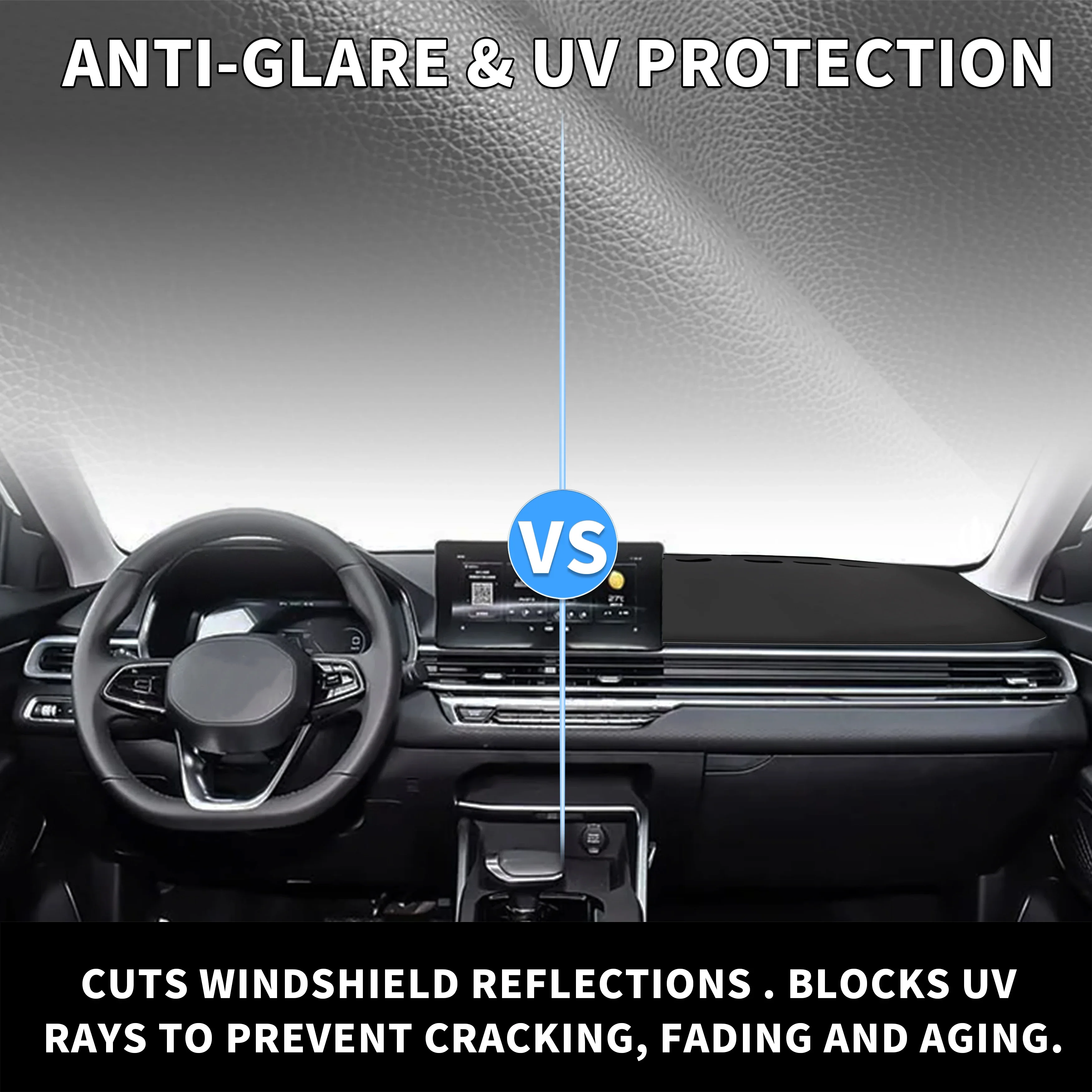for Geely Emgrand 2022-2026 4th Gen SS11 Car Dashboard Cover Dashmat Sunshade Anti‑UV Anti‑Glare Dash Mat Interior Accessories 4