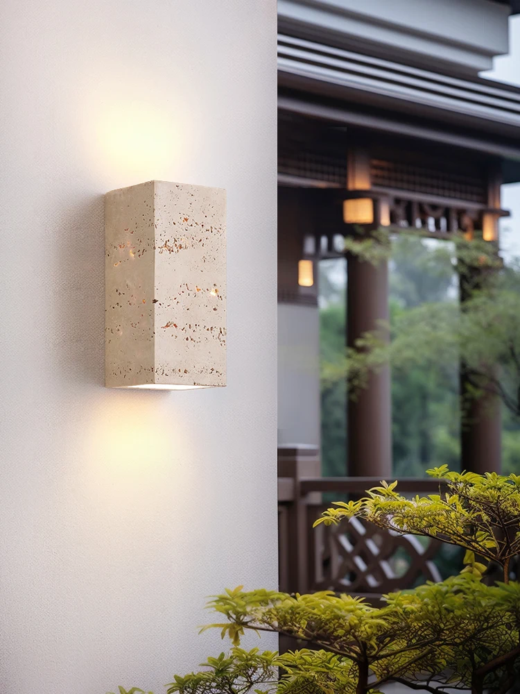 

Outdoor waterproof wall lamp, simple retro garden wall villa courtyard wall lamp, new household rainproof