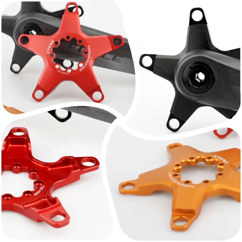 Bicycle Crank Spider for Sram Force  Red Rival AXS 12 speed Road bike Chainring adapter to BCD110 5 bolts