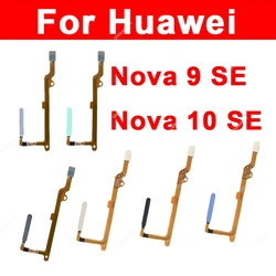 On OFF Power Fingerprint Sensor Flex Cable For Huawei Nova 9 SE 9Se Side FingerPrint Sensor Reader Flex Ribbon Replacement