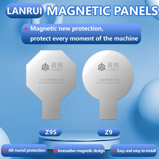 Lanrui z9 uniwersalna tylna szklana magnetyczna płyta ochronna IPhone seria 11-16 ochrona dla magnesów ładowania bezprzewodowego