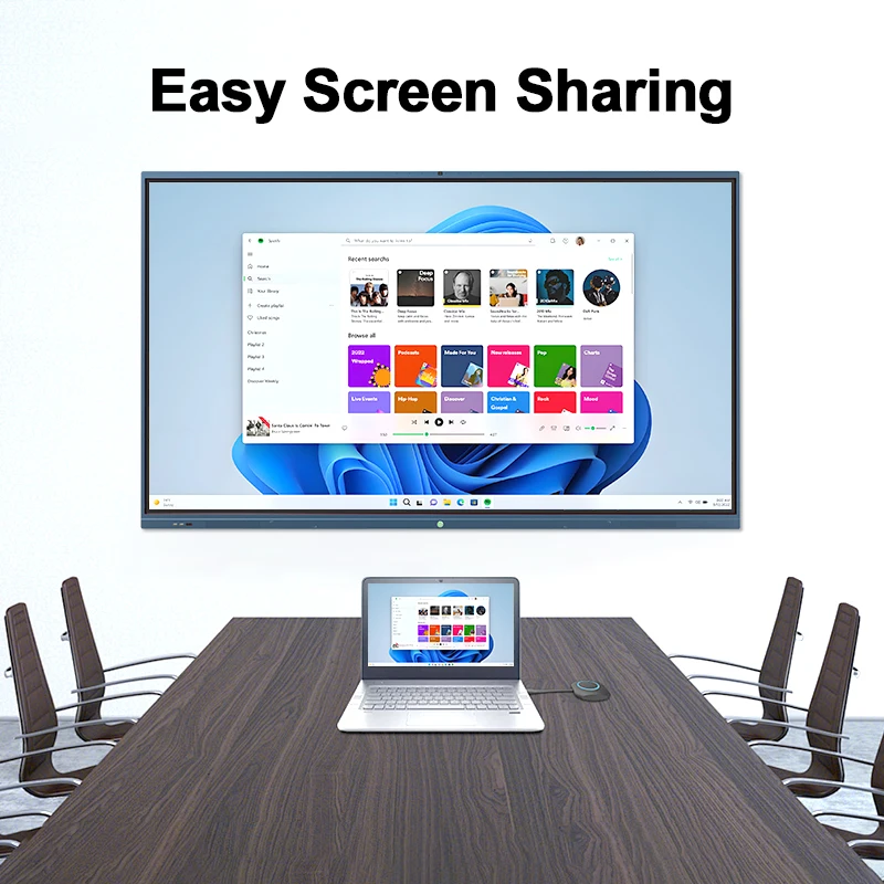 85 Inch Lcd Interactive Smart Board Interactive Flat Panel Smart Board Touch Screen for Education