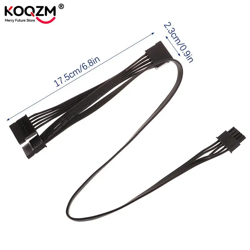 5Pin 1 To 3 SATA 15Pin Female PSU Power Supply Cable For Cooler Master GM Series G750M G650M G550M Modular Extension Cable