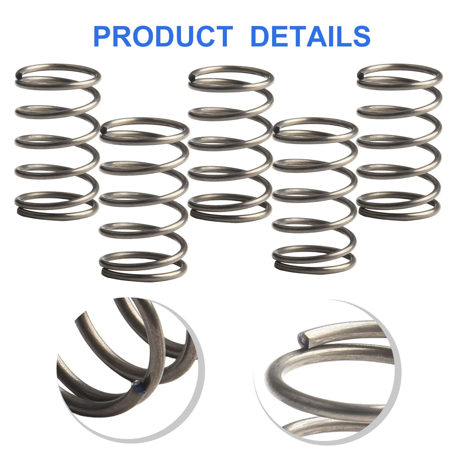 V450000871 and V494000840 Spring Set for Grass Trimmers Includes 6 Springs and Covers for Enhanced Performance