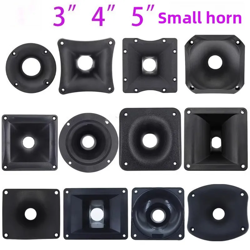 Altavoz de columna de sonido para el hogar de 3/4/5/6 pulgadas, altavoz de tono alto, bocina pequeña, altavoz pequeño casero, carcasa de plástico