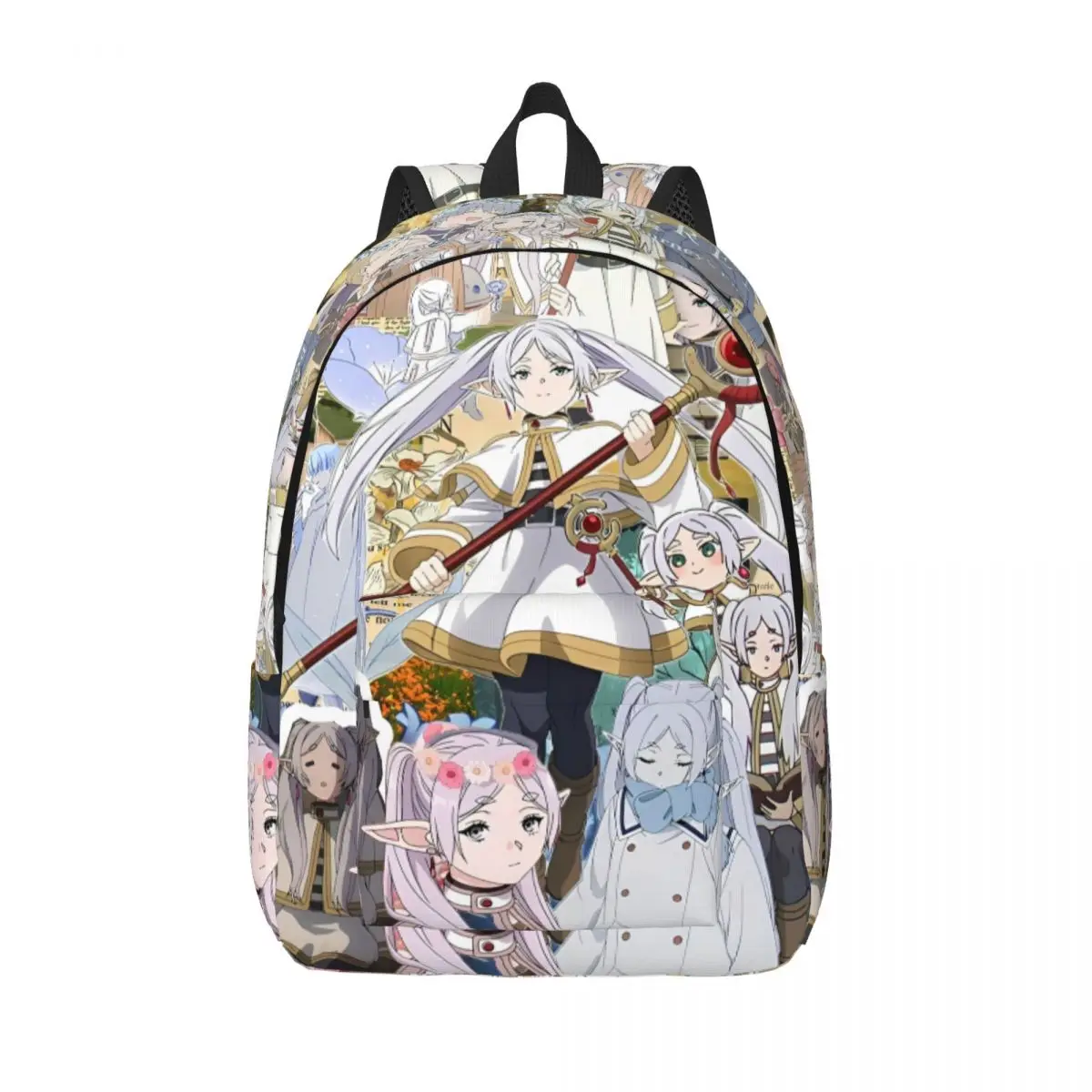 sousou-no-frieren-funeral-mochila-para-homens-mulheres-adolescentes-estudante-trabalho-daypack-japao-anime-laptop-bolsa-de-ombro-leve