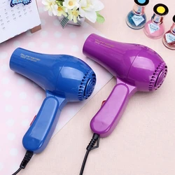 Dobrável portátil mini secador de cabelo 850w viajante secador de cabelo compacto ventilador adaptador de energia conversor tensão transformador