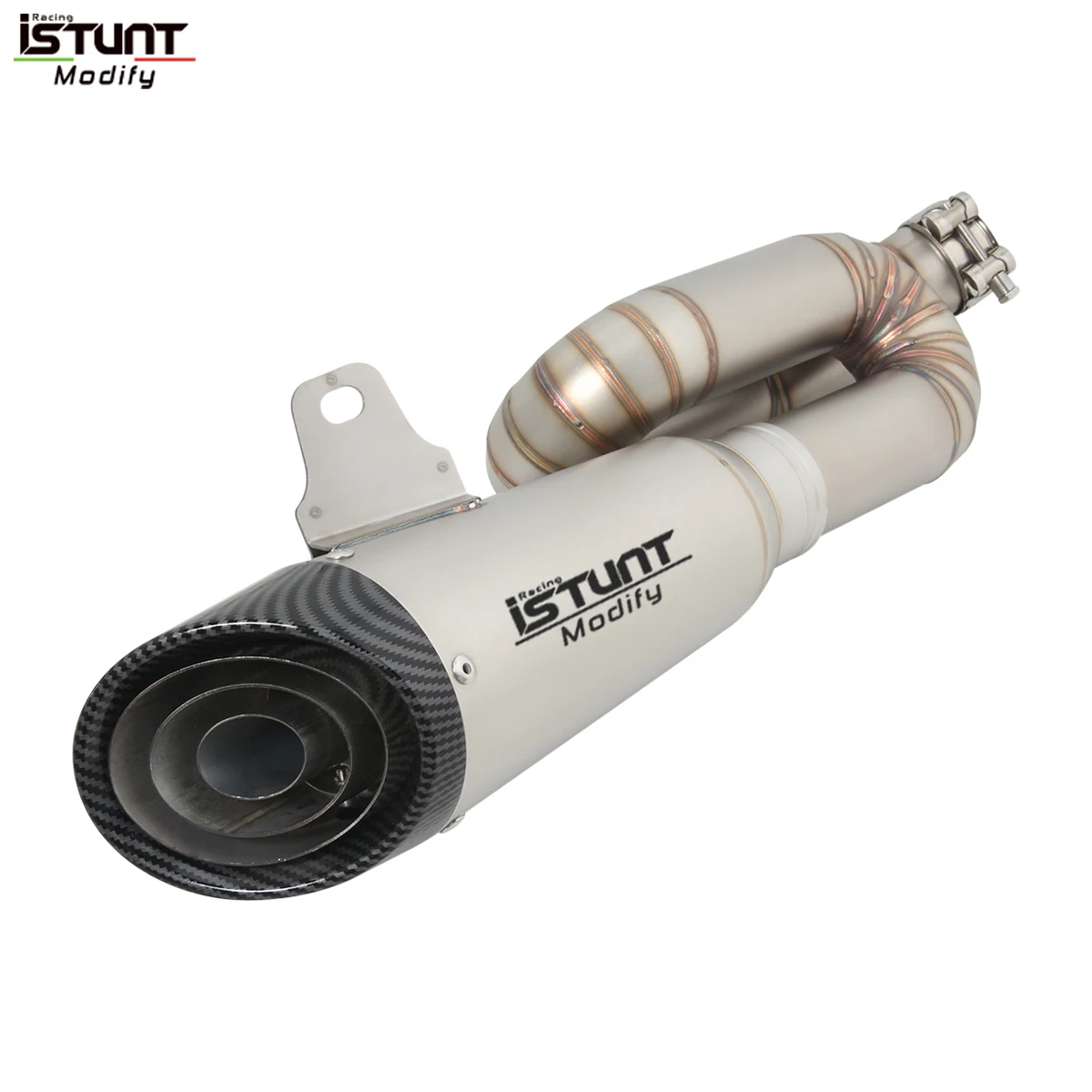 Slip Voor Triomf Street Triple 765 S R Rs 2017 - 2023 Motorfiets Uitlaatsysteem Escpae Moto Mid Link Pijp Connect 51Mm Uitlaat