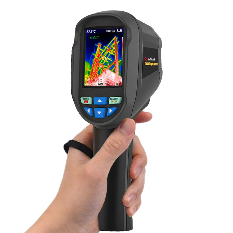 LSJ factory outlet Hand Held Thermal Imaging Camera Industrial Capture Temperature Sensor Thermal Imager