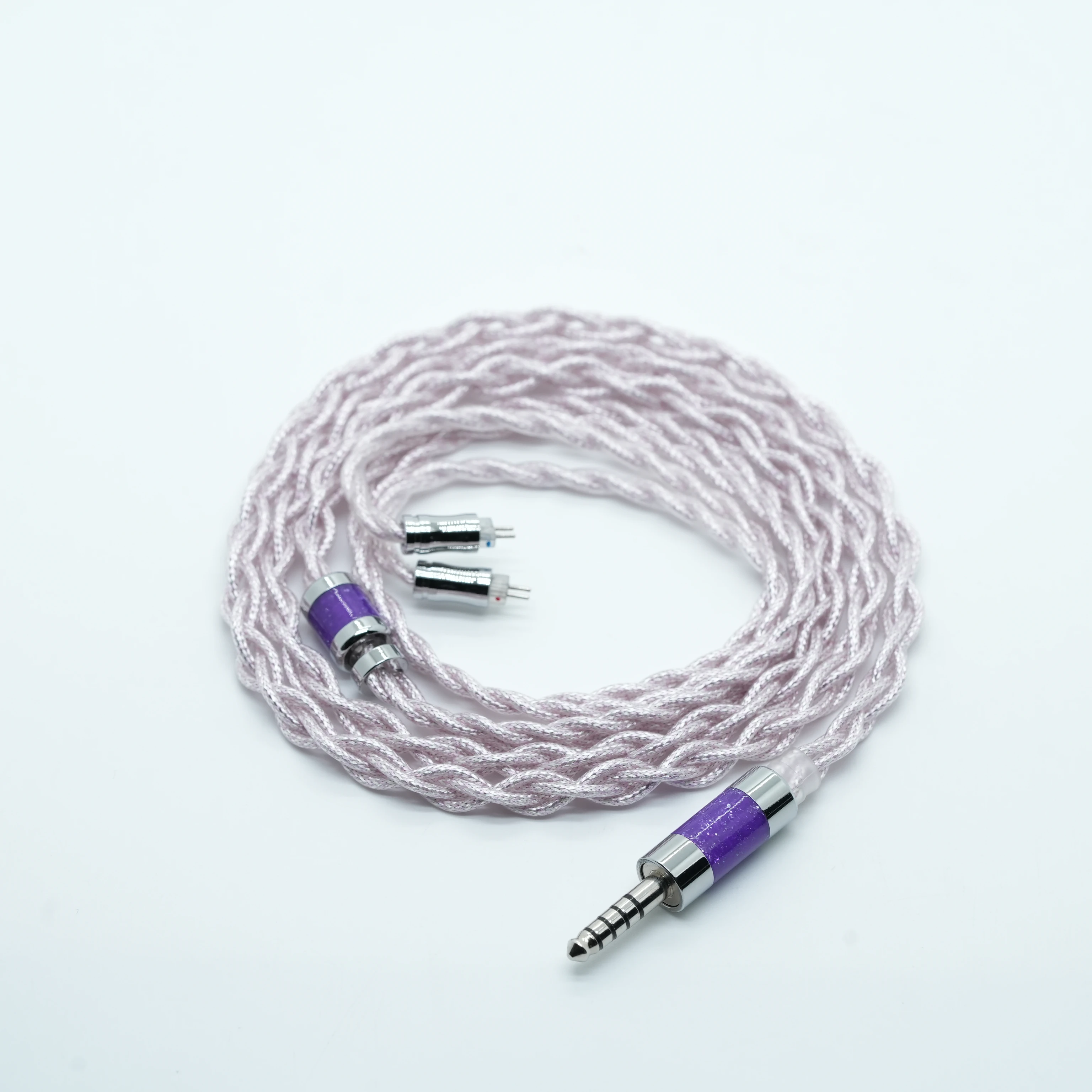 XINHS HG Pro HiFi-Kopfhörer-Upgrade-Kabel, 3,5 mm, 4,4 mm, 0,78 mm, 2-polige rhodiumbeschichtete Steckerstifte, kompatibel mit MOONDROP ARIA 2 LAN II – Detail 10