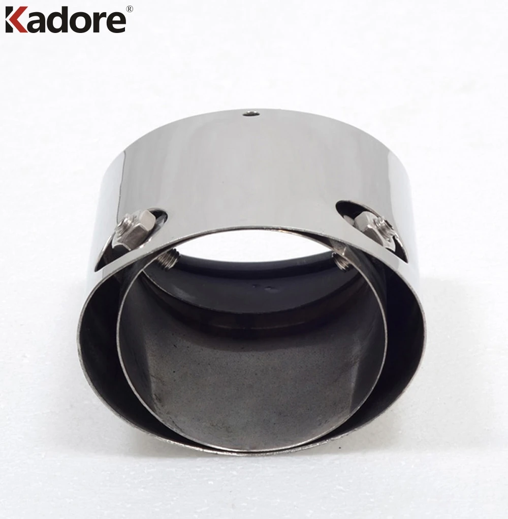 For Toyota RAV4 RAV 4 2006 2007 2008 2009 2010 2011 Stainless Steel Modified Car Rear Round Exhaust Tail Muffler Accessories