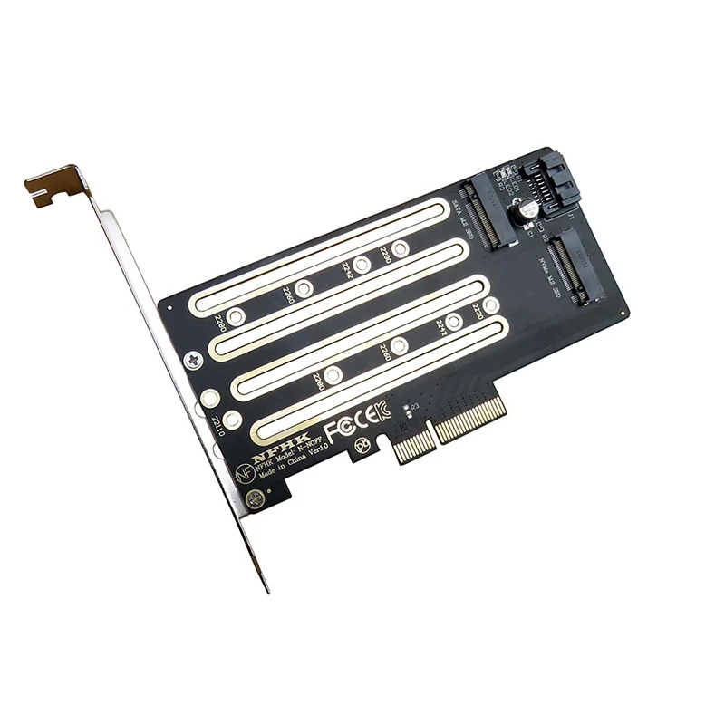 2021 PCIe NVMe m.2 ngff ssd к PCIe pci express 3,0x4x8x16 адаптер карта преобразователя