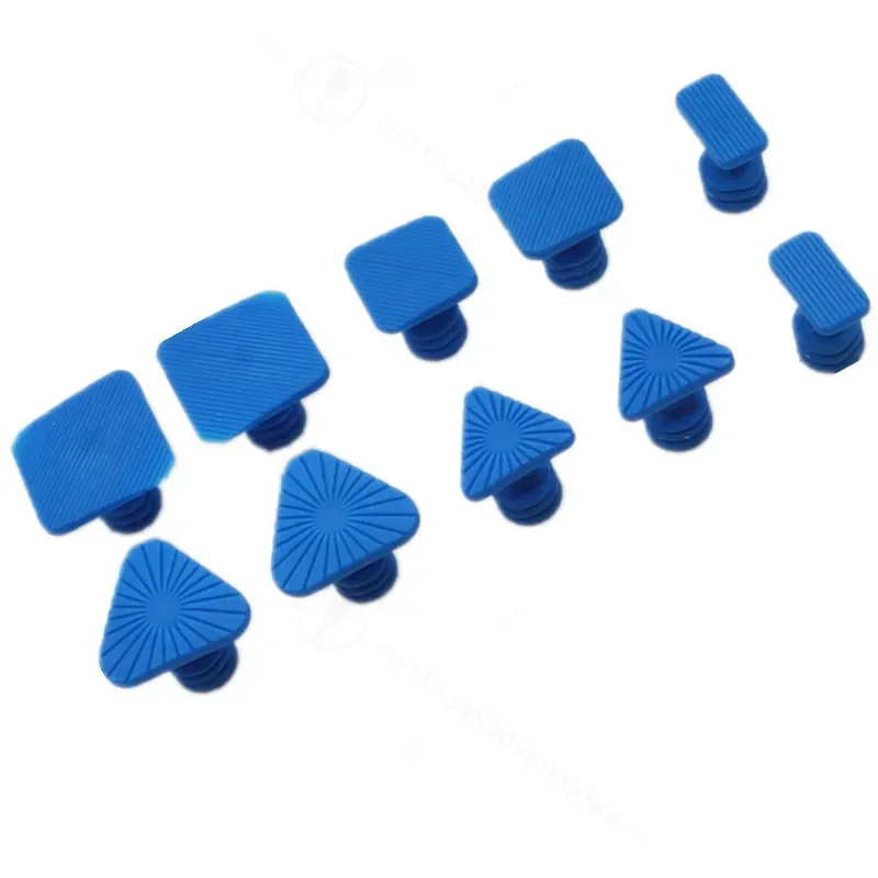Car Dent Repair Kit Paintless Puller Tool Suction Cup Bridge Hammer Glue Tabs Triangular Pulling Head for Hail Damage Removal