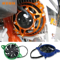 Engine Parts Motorcycle Accessories Radiator Fan Cooling Fans Dirt Bike 50-250cc Oil Cooler ATV Motocross 12V Enduro Electro Fan