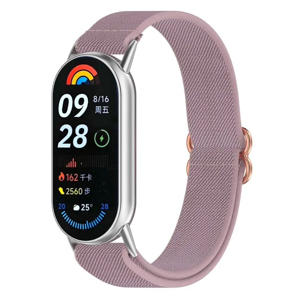New Replacement Elastic Nylon Band Comfortable Adjustable Loop Strap Soft Wristband for Band 9/8 Smart Band Accessories