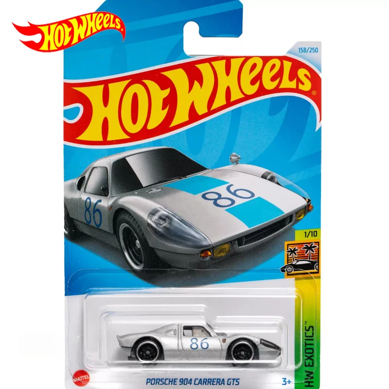 2024H Original Hot Wheels Car Porsche 904 Carrera GTS Toys for Boys 1/64 Diecast Alloy Voiture Models Collection Birthday Gift