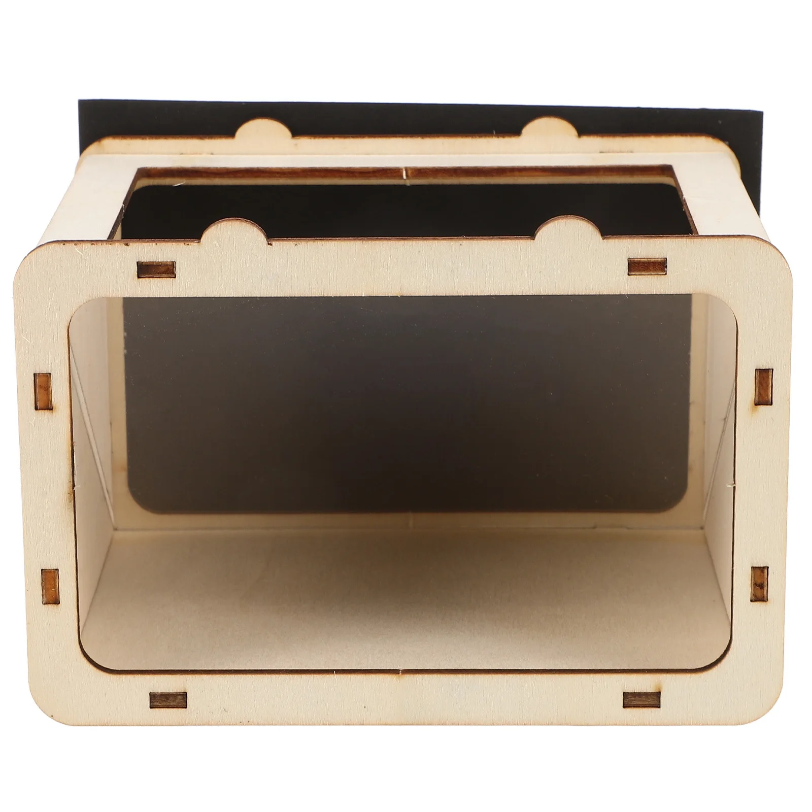 

1 Set 3D Holographic Display Projector Diy Kit Wooden Science Experiment For Kids Activity Craft Set Educational