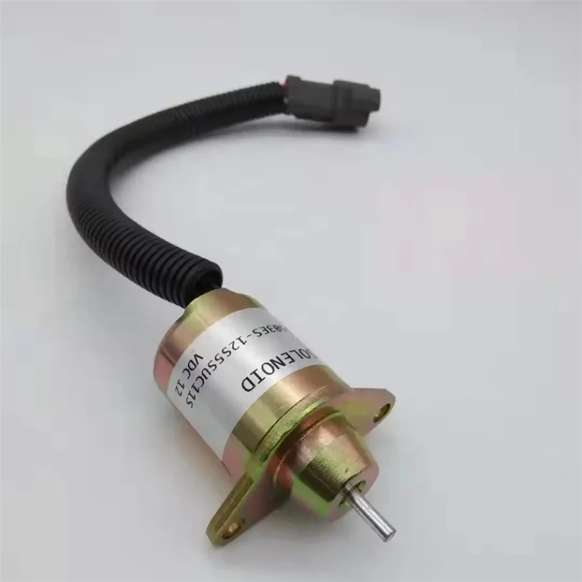 1503ES-12S5SUC11S 12V Fuel Shut Off Solenoid SA-4920-12 For Thermo King Yanmar Engine TK 41-6383 41-4306