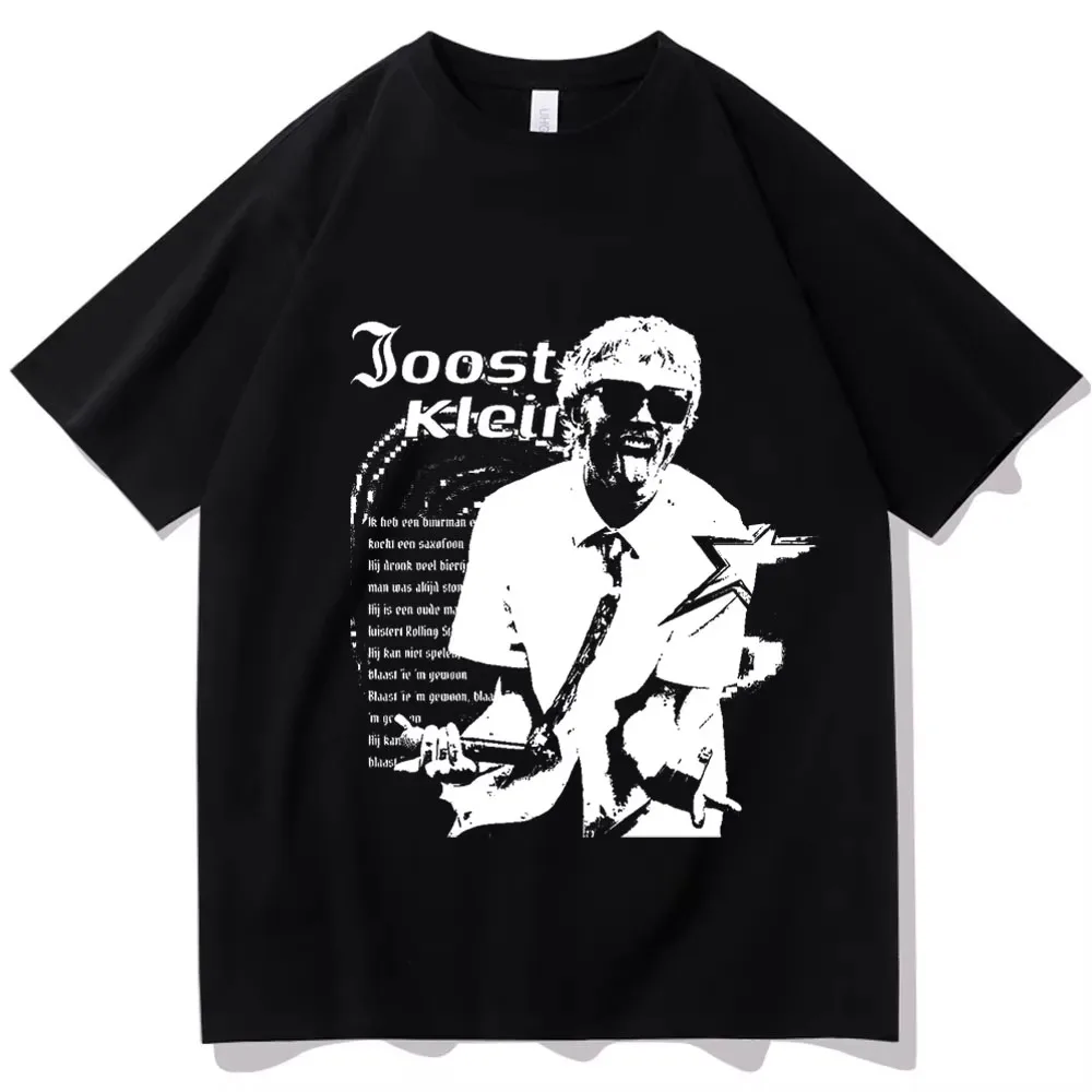 

Joost Klein T-Shirt Joost Klein High Quality Cotton EU Size T Shirt Merch Gift for Fan Unisex Hip Hop Fashion Casual T-Shirts