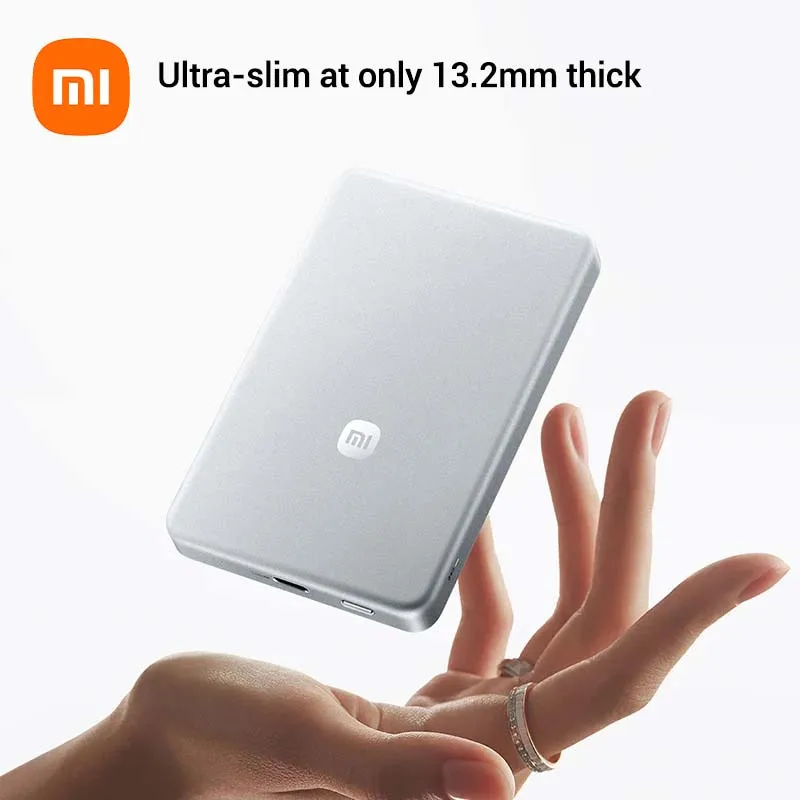 Xiaomi Jinshajiang 10000mAh 45W MAX Ultra Thin Portable External Battery Qi Wireless Charging Power Bank for iPhone Samsung