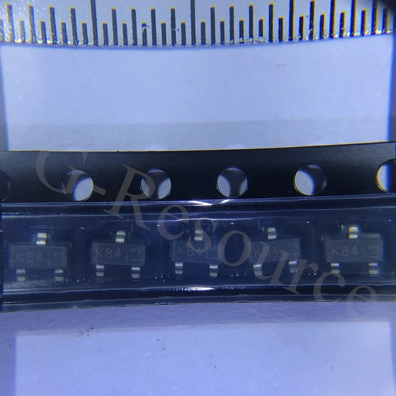 BSS84-7-F SOT-23 P قناة 50 فولت 130mA BSS84 مصلحة الارصاد الجوية الترانزستور (بمناسبة K84)