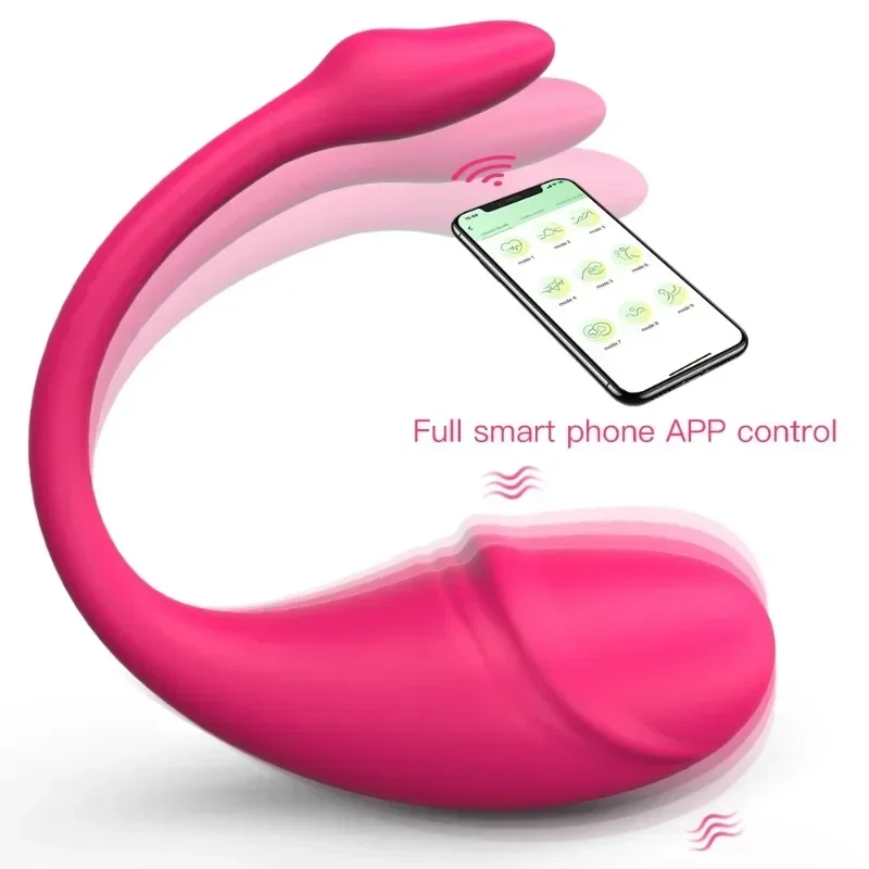 Wearable Panty G spot Vibrator Dildo with APP Remote Egg Style Bullet Adult Sex Toy for Woman Vagina Clitoral and Anal Massager