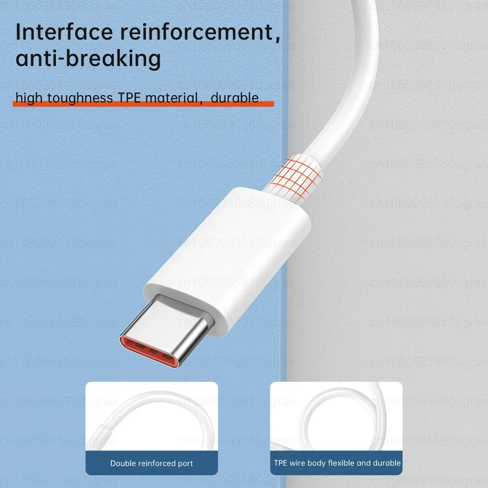 Original 120W USB Typ C Kabel 6A Turbo Schnelle Ladekabel Für Xiaomi Mi 14 Ultra 13 12T Poco X6 Pro Redmi Hinweis 13 12 11 Pro K70 – Detail 15