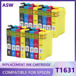 Wielorybnictwa prowadzonego w 16XL T1631 - T1634 T1621 T1624 kompatybilny wkład atramentowy do Epson WorkForce WF 2010 2540 2750 2510 2520 2530 2760 drukarki