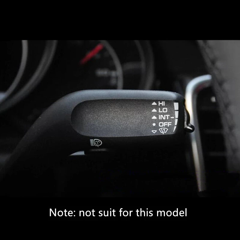 

6 шт. накладок на рычаги стеклоочистителей руля для Porsche Panamera, Macan, Cayenne, ABS, аксессуары для интерьера автомобиля