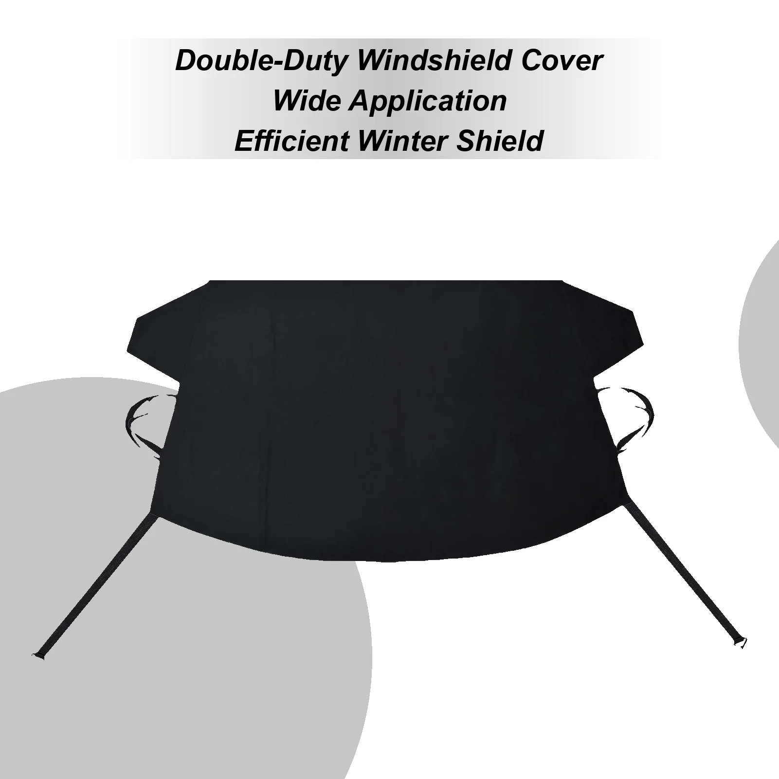 

Windshield Snow Cover Oxford Cloth Windscreen Frost Cover With S Hook Windshield UV Resistant Sunshade For Truck Vehicle SUV