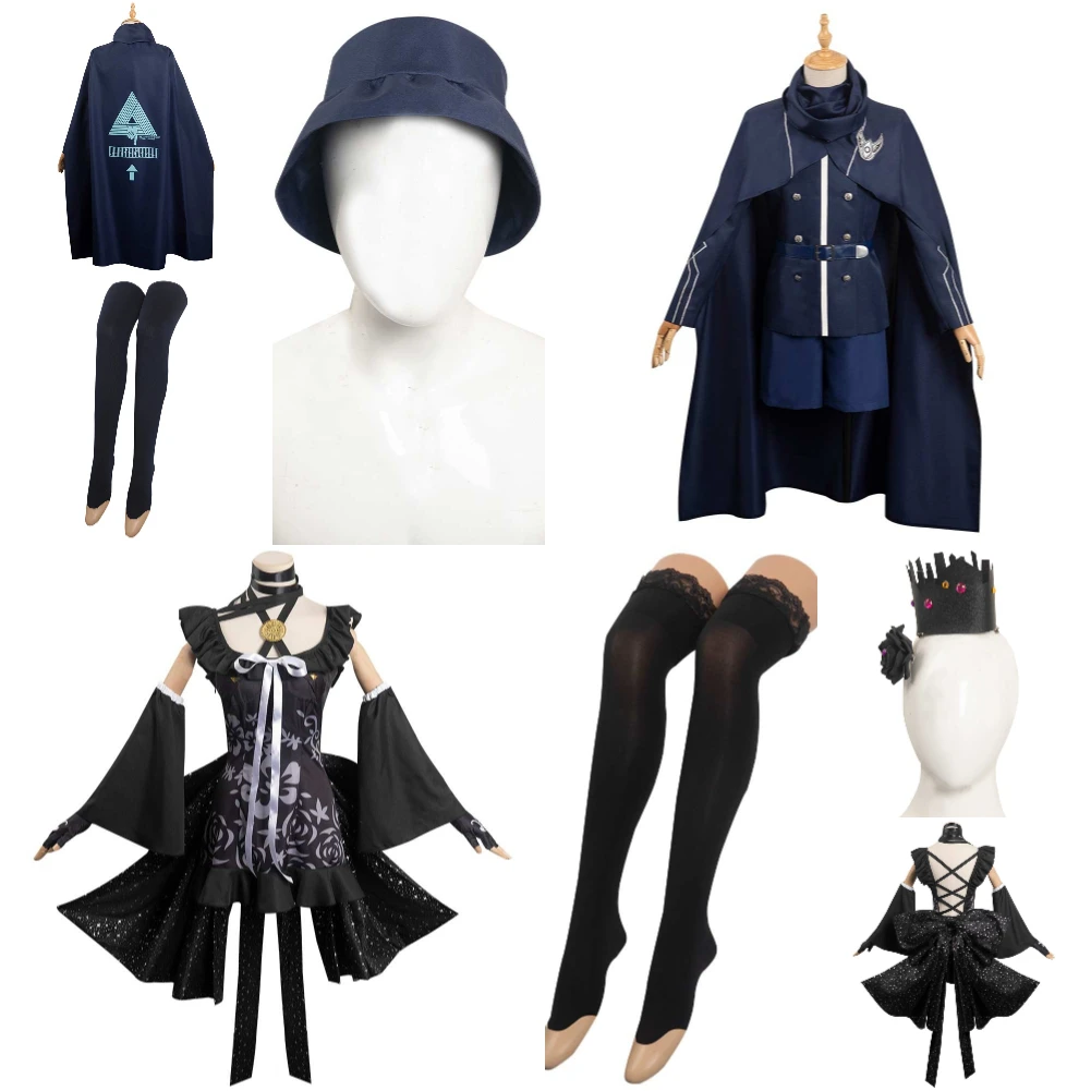 

Fantasia Death Youma Cosplay Dress Enigma Archives: RAIN CODE Costume Outfits Adult Women Girls Halloween Carnival Party Suit