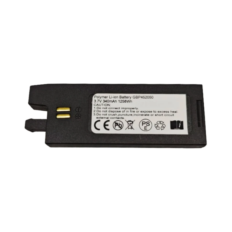 GBP452050 3.7V 340mAh Li‑Polymer Spare Battery Replacement for Gibson G‑Force System Guitar Auto Tuner