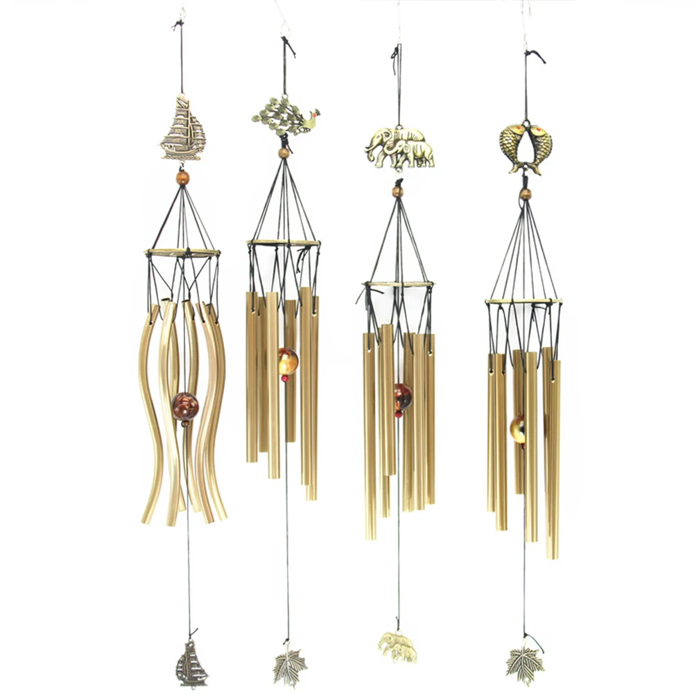 

Anti-rust Chapel Bells Wind Chimes Crafts Metal Church For Door Wall Hanging Home Decor Hanging Decorations