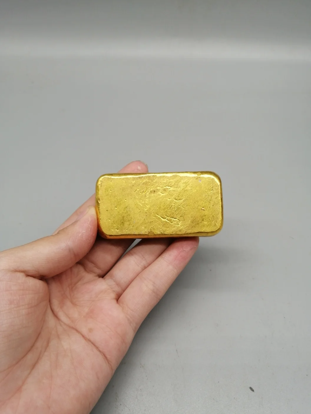 Antique Handicrafts Seven Years of Guangxu Gold Nuggets Collect Coins Commemorative Gifts