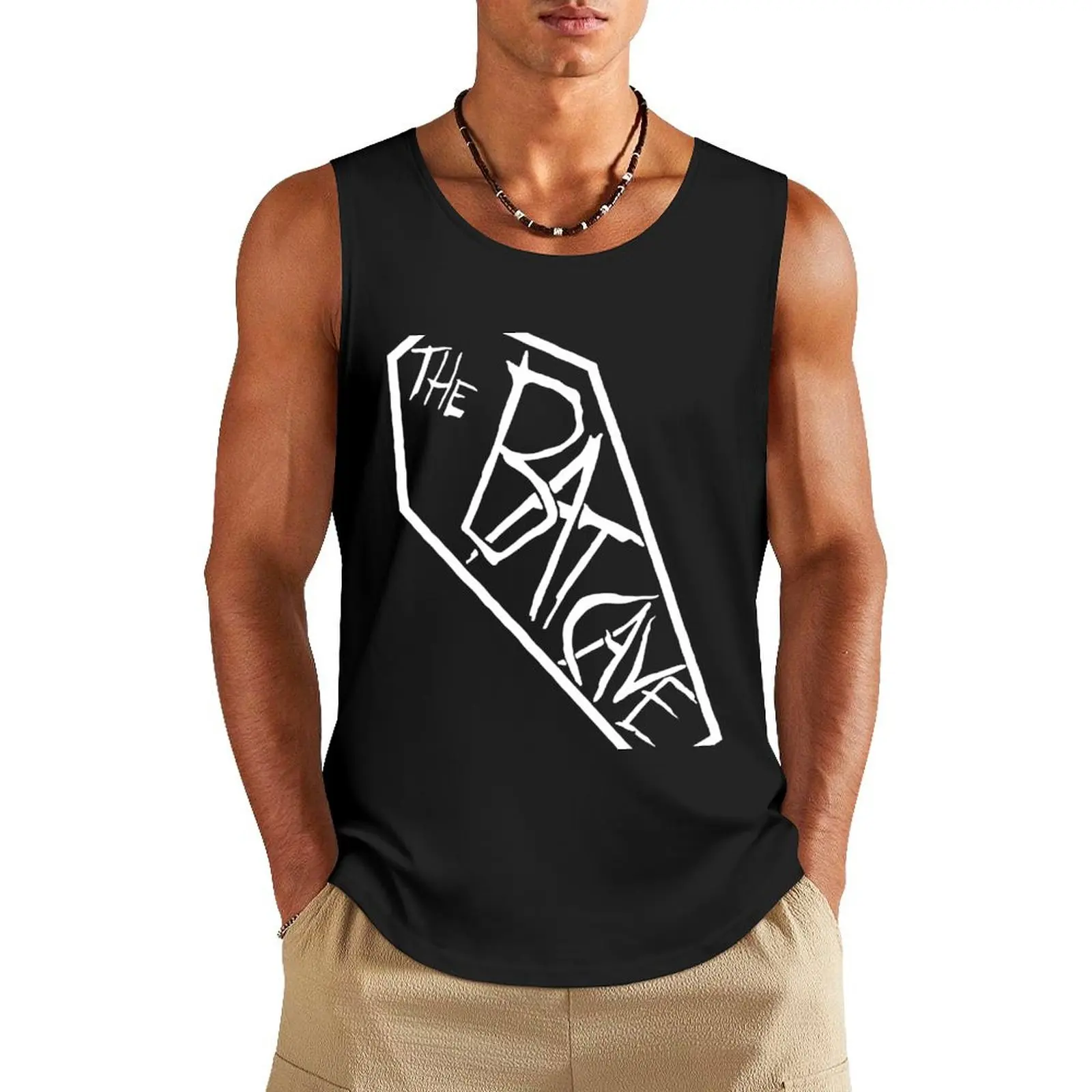 

The Batcave Club Tank Top T-shirt Men's gym gym Men's t-shirts sleeveless jackets Bodybuilding clothing man