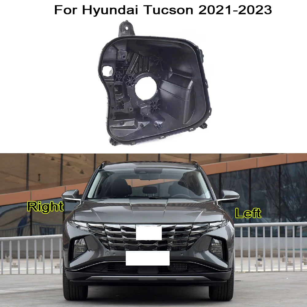 Front headlight bracket For Hyundai Tucson Fit 2021-2023 Headlight Base Headlamp House Car Rear Base Auto Headlight Back House