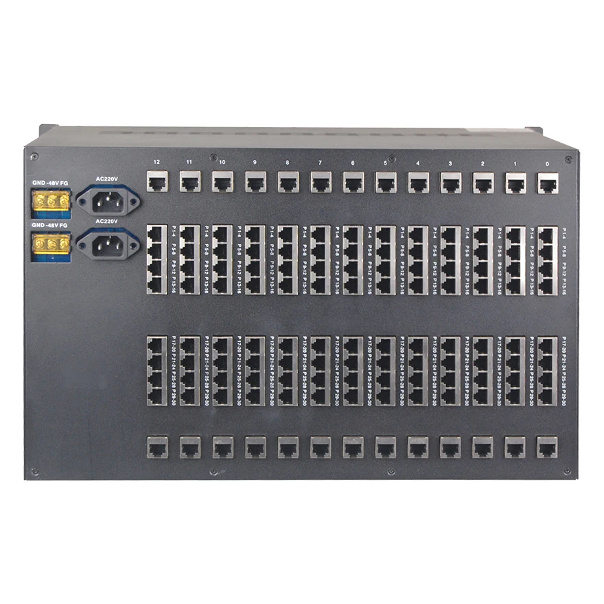 

PCM MUX 360-канальный оптоволоконный мультиплексор fxo fxs аналоговый телефонный мультиплексор